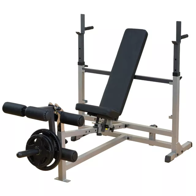 Ławka wielofunkcyjna pod sztangę Body-Solid GDIB46L PowerCenter ∙ 6 poziomów ∙ solidna konstrukcja ∙ udźwig 200 kg
