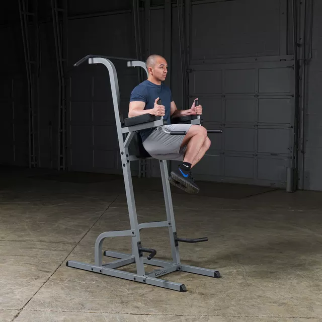 Wielofunkcyjna poręcz do ćwiczeń Body-Solid GKR82 ∙ drążek + dipy + oparcie ∙ 145 kg