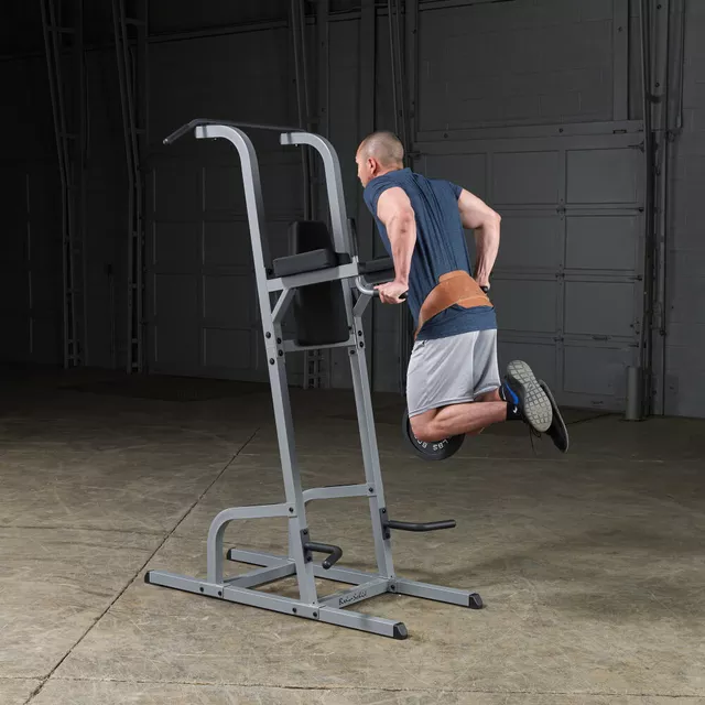 Wielofunkcyjna poręcz do ćwiczeń Body-Solid GKR82 ∙ drążek + dipy + oparcie ∙ 145 kg