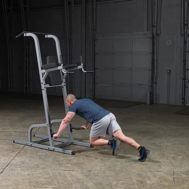 Wielofunkcyjna poręcz do ćwiczeń Body-Solid GKR82 ∙ drążek + dipy + oparcie ∙ 145 kg