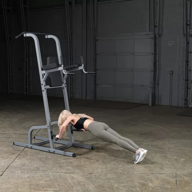 Wielofunkcyjna poręcz do ćwiczeń Body-Solid GKR82 ∙ drążek + dipy + oparcie ∙ 145 kg