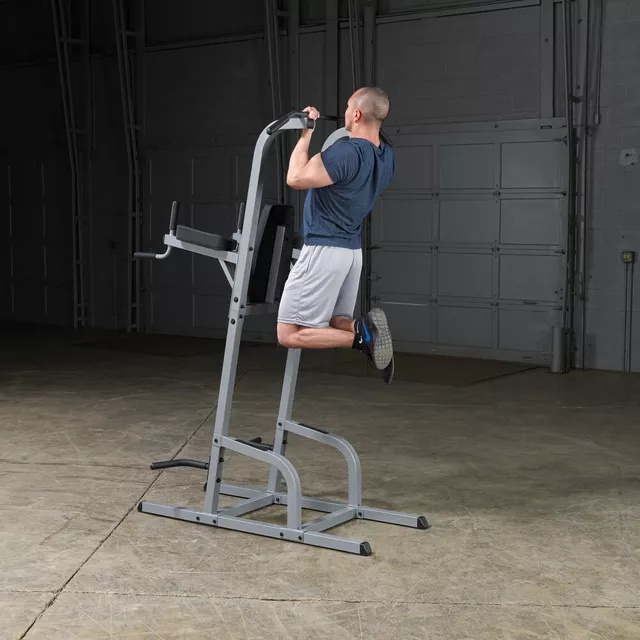 Wielofunkcyjna poręcz do ćwiczeń Body-Solid GKR82 ∙ drążek + dipy + oparcie ∙ 145 kg