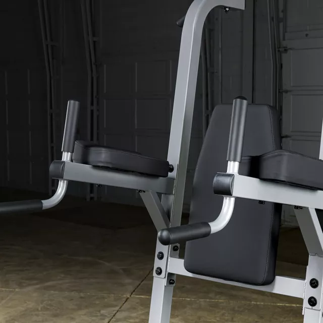Wielofunkcyjna poręcz do ćwiczeń Body-Solid GKR82 ∙ drążek + dipy + oparcie ∙ 145 kg
