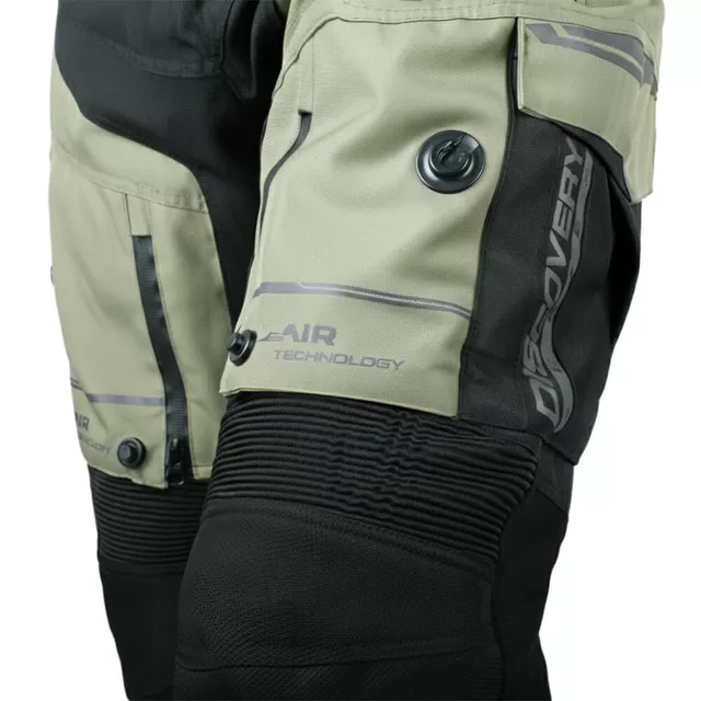 Spodnie motocyklowe W-TEC Karmal ∙ wodoodporne ∙ termiczna wkładka ∙ certyfikowane ochraniacze ∙ wentylowane ∙ kieszenie ∙ odblaski