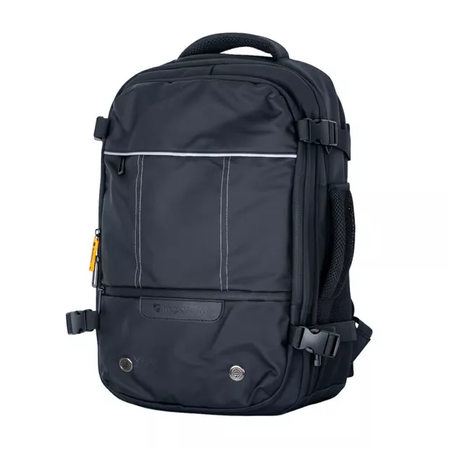 Plecak podróżny inSPORTline Wingmate 33–50 l ∙ regulowana pojemność ∙ otwarcie jak walizka ∙ kieszeń na laptopa 17,3" ∙ kabel do powerbanka