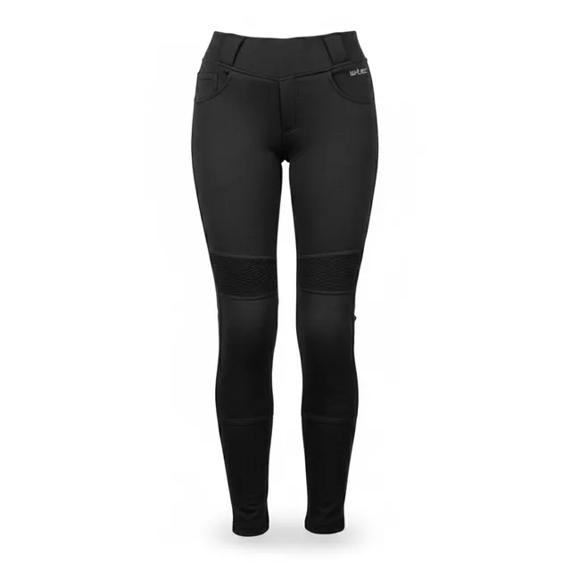 Legginsy motocyklowe damskie W-TEC Lukrecia Evo ∙ wzmocnienie aramidowe ∙ wyjmowane protektory kolan ∙ 4 praktyczne kieszenie ∙ elastyczny materiał