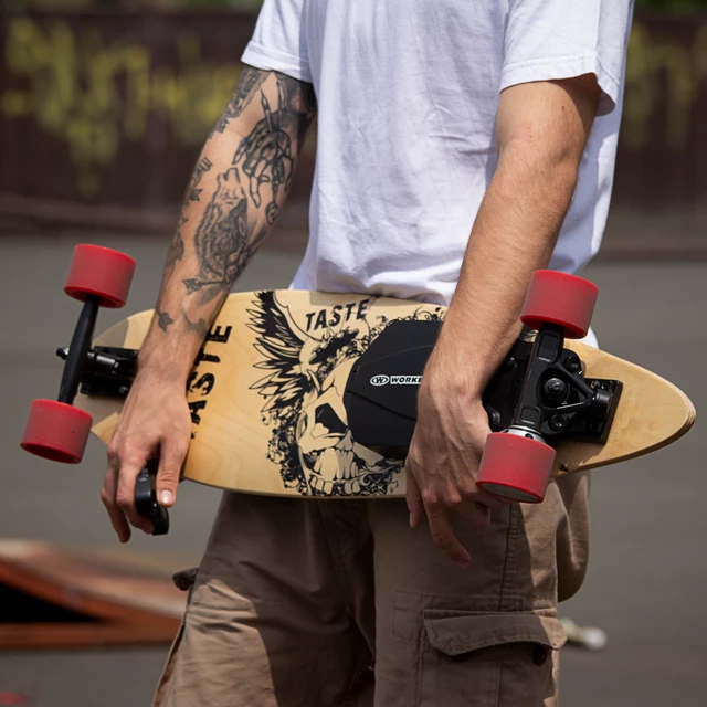Silnik elektryczny WORKER Wheelero do deskorolek / longboardów ∙ 160 W ∙ 36 V ∙ bezprzewodowy pilot