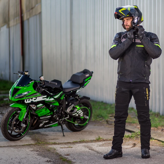 Kask motocyklowy szczękowy W-TEC Vexamo z blendą - Biały