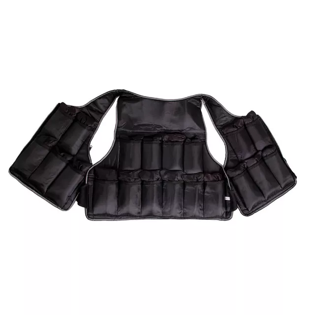 Kamizelka treningowa z obciążeniem inSPORTline Vestten 0,5-10 kg ∙ równomierne rozłożenie ciężaru ∙ odblaski