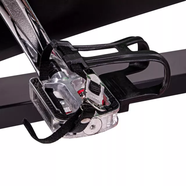 Profesjonalny rower spinningowy inSPORTline Airin ∙ magnetyczny ∙ 20 kg koło ∙ cichy napęd pasowy ∙ płynna regulacja obciążenia ∙ uchwyt na tablet - Czarno-srebrny