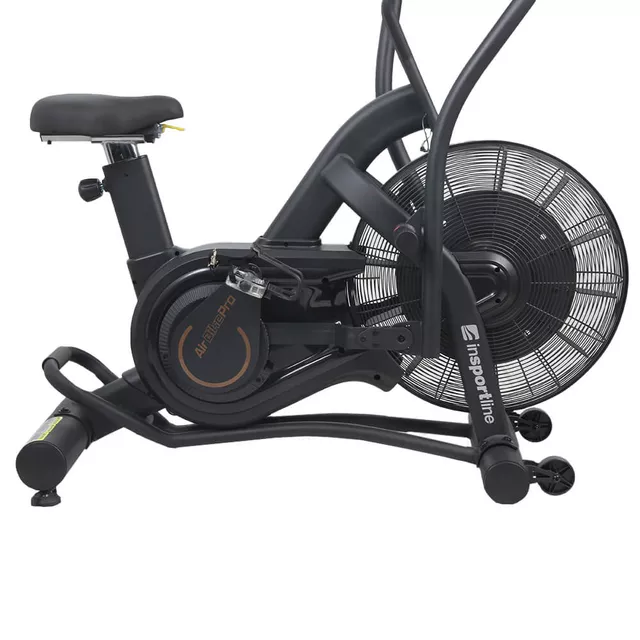 Profesjonalny rower powietrzny inSPORTline Airbike®  Pro ∙ nośność 160 kg ∙ opór pneumatyczny ∙ ekran LCD ∙ uchwyt na tablet
