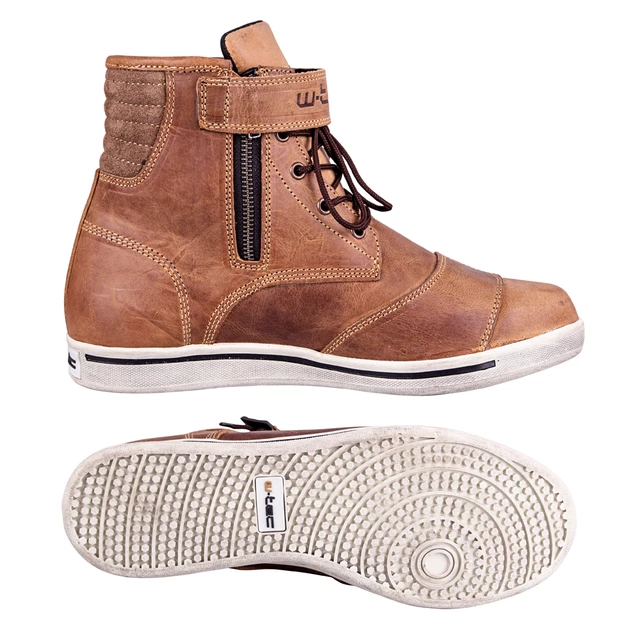 Buty motocyklowe W-TEC JuriCE - Beżowy