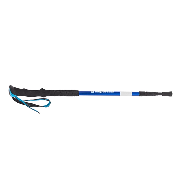 Kijki trekkingowe inSPORTline Altiplano 100 ∙ lekkie aluminiowe ∙ teleskopowe 3-sekcyjne ∙ 540 g/para ∙ amortyzacja wstrząsów ∙ ergonomiczne uchwyty