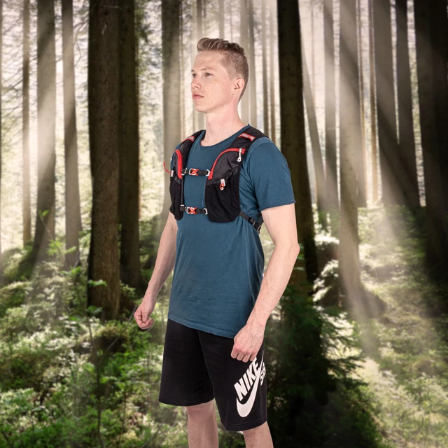Ultralekki plecak do biegania inSPORTline Topspeed - OUTLET - Czarny