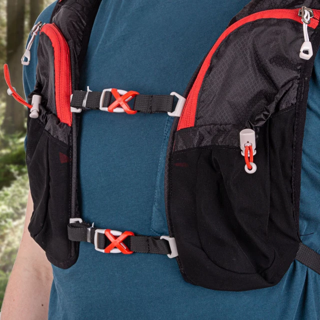 Ultralekki plecak do biegania inSPORTline Topspeed - OUTLET - Czarny