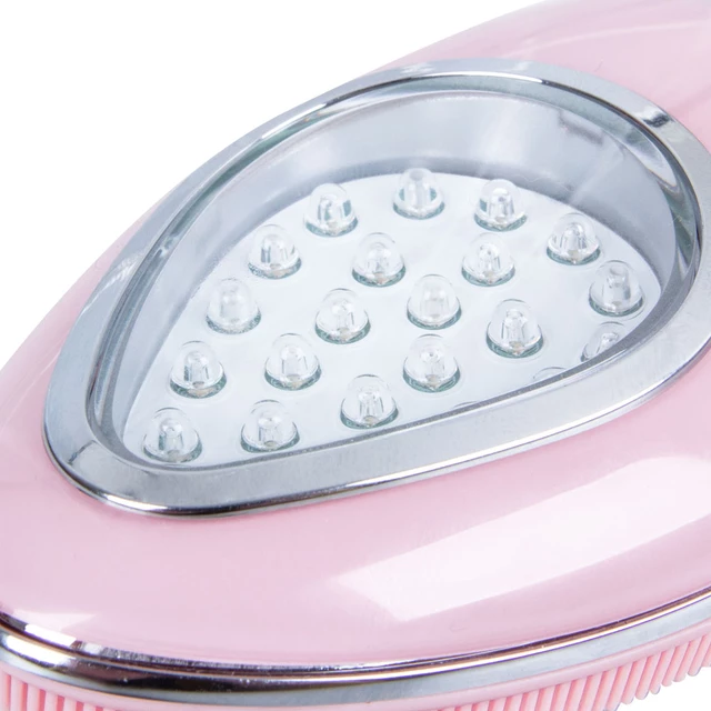 Szczoteczka soniczna do twarzy inSPORTline Paulinne LED ∙ technologia soniczna + 3 tryby ∙ światło LED ∙ ładowanie USB
