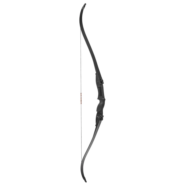 Łuk klasyczny inSPORTline Steepchuck ∙ 28 lbs ∙ długość naciągu 30" ∙ rozpiętość 54" ∙ waga 0,81 kg - Czarny - Czarny