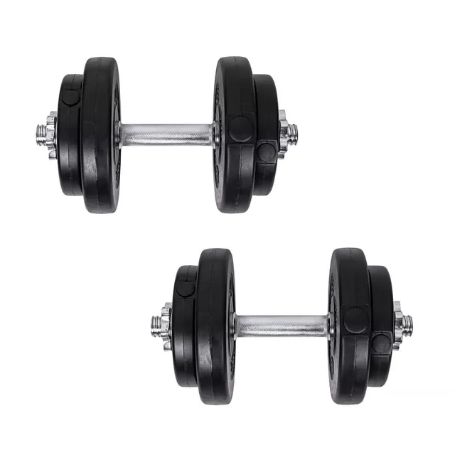 Zestaw hantli i obciążeń inSPORTline BS08 50 kg - OUTLET