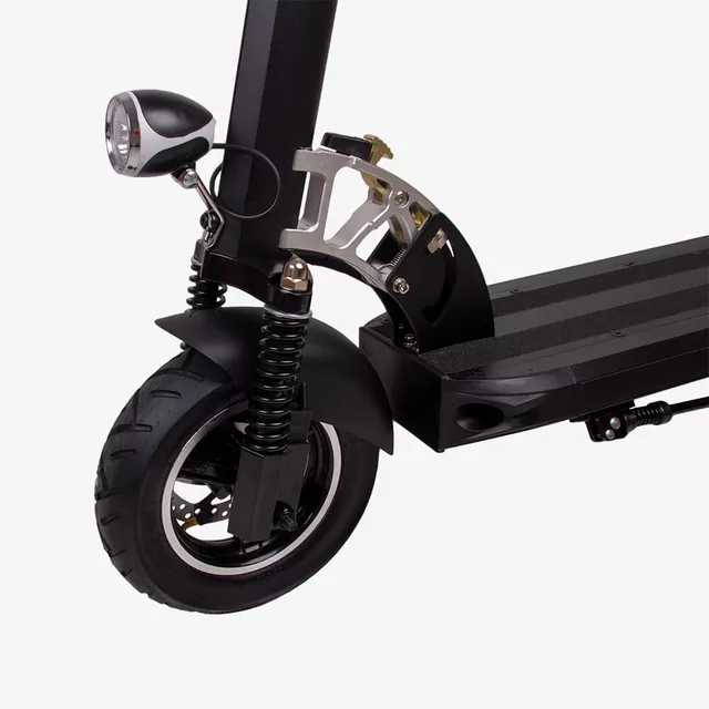 Składana hulajnoga elektryczna W-TEC Tenmark III 10" z siodełkiem i torbą - Czarny
