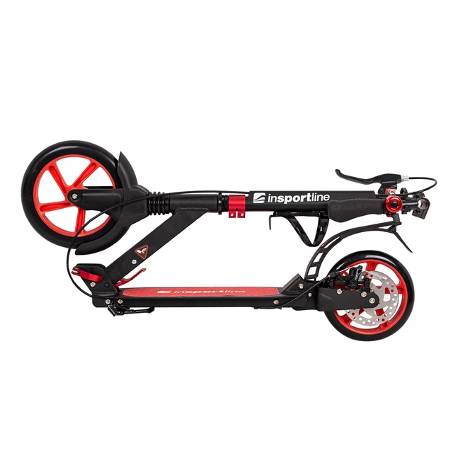 Hulajnoga inSPORTline Discola 230mm - OUTLET - Czerwony