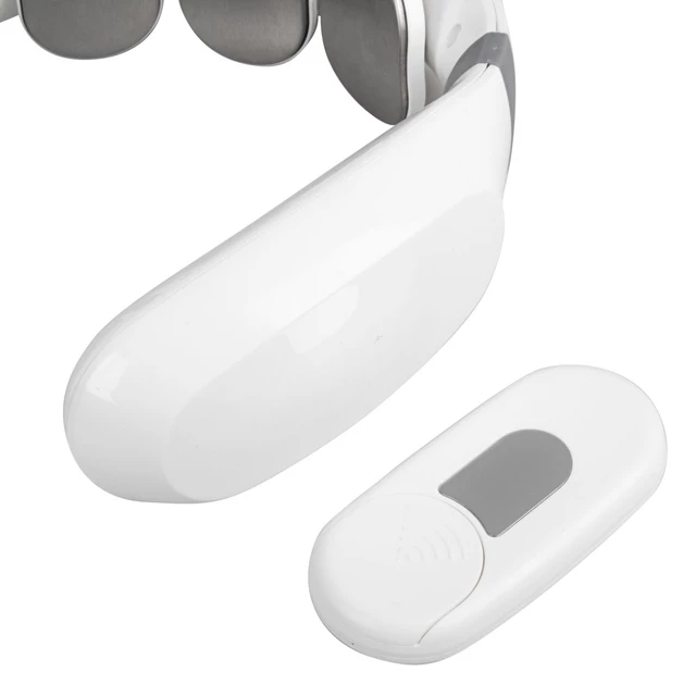 Masażer karku i szyi inSPORTline Lenqua ∙ masaż shiatsu ∙ funkcja podgrzewania ∙ 2 kierunki obrotu ∙ rolki 3D