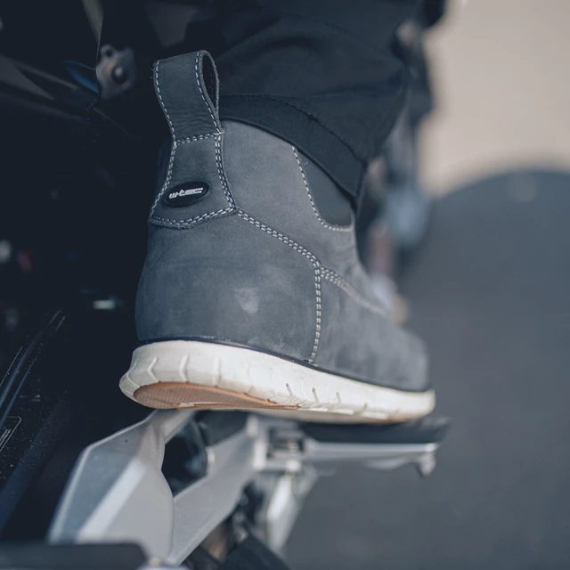 Męskie buty motocyklowe W-TEC Exetero Marine - Niebiesko-szary