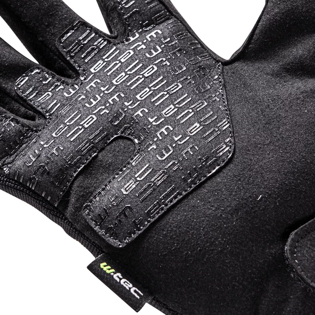 Rękawice motocyklowe W-TEC Black Heart Web Skull - Czarny