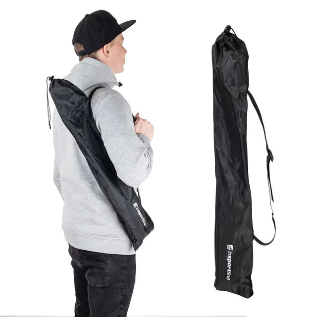 Kijki trekkingowe inSPORTline Montgato ∙ aluminiowe ∙ regulacja 110-140 cm ∙ 590 g/para ∙ 3 sekcje ∙ pianka EVA ∙ grot stalowy
