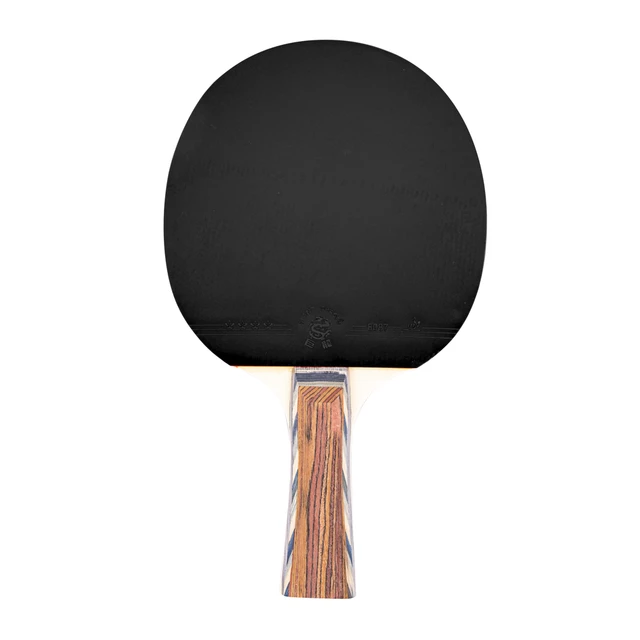 Rakietka do tenisa stołowego inSPORTline Shootfair S4 ∙ ofensywna ∙ wklęsły uchwyt ∙ 5-warstwowe drewno ∙ guma ITTF 1,8 mm ∙ prędkość 80