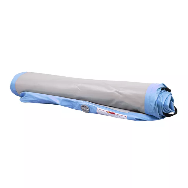 Ścieżka akrobatyczna do ćwiczeń Airtrack inSPORTline Airstunt 400x100x10 cm niebieska