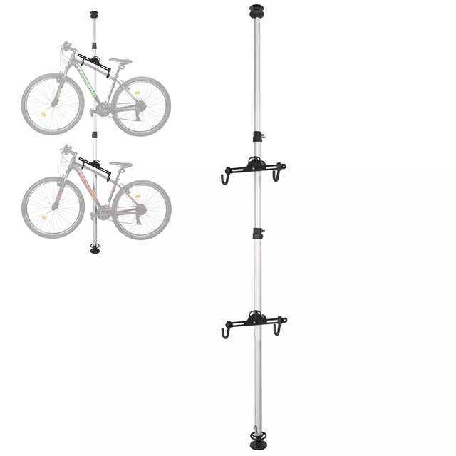 Wielofunkcyjny stojak wieszak rowerowy wolnostojący inSPORTline Bikespire II