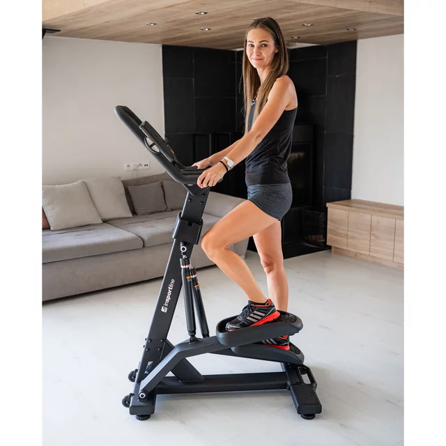 Stepper inSPORTline ZenPeak 50 ∙ ciche działanie ∙ zasilanie bateryjne ∙ łączność z Zwift i Kinomap ∙ nośność 120 kg