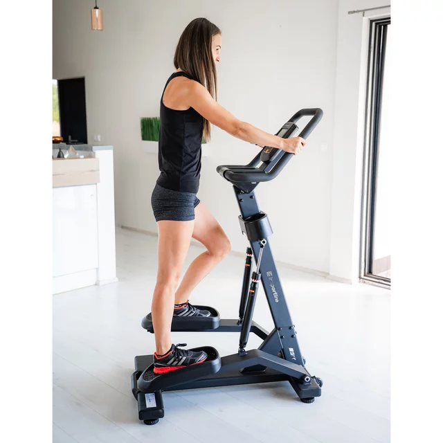Stepper inSPORTline ZenPeak 50 ∙ ciche działanie ∙ zasilanie bateryjne ∙ łączność z Zwift i Kinomap ∙ nośność 120 kg