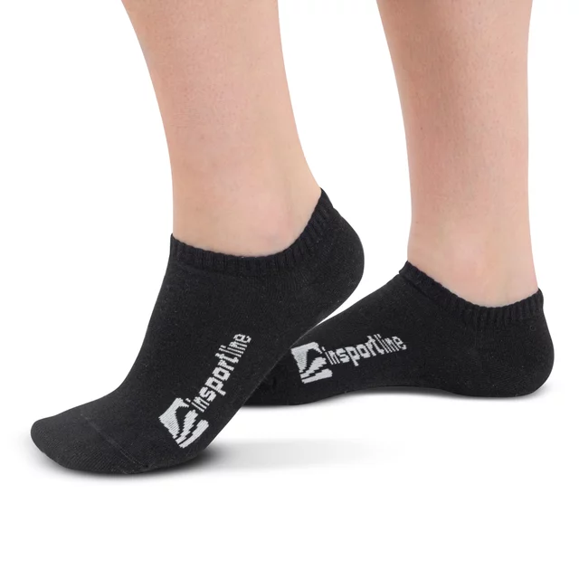 Skarpetki bambusowe stopki inSPORTline Bambuo Low AG+ - Biały