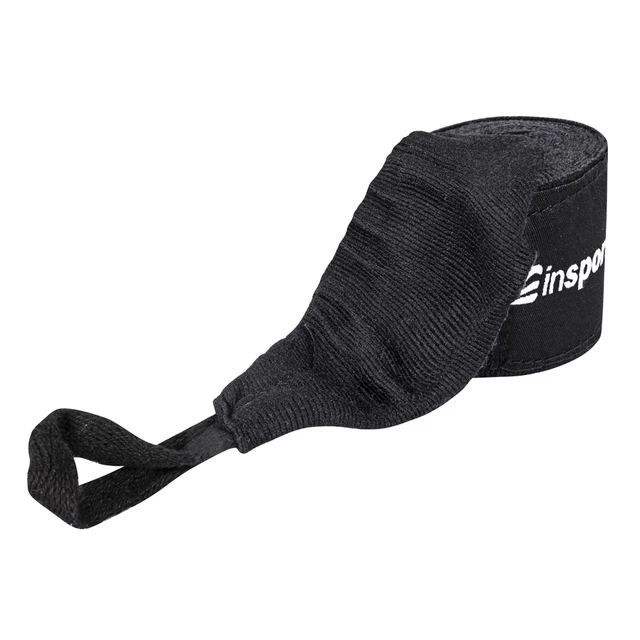 Owijki bokserskie inSPORTline Envolto ∙ 350 cm ∙ para ∙ stabilizacja nadgarstka ∙ rzep ∙ bawełna