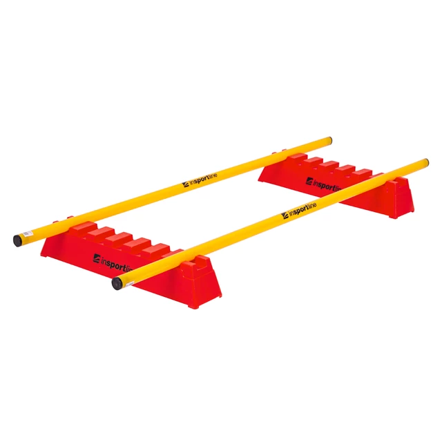 Przeszkoda sportowa / treningowa inSPORTline Rectangle ∙ żółta ∙ do slalomu ∙ nośność słupków 25 mm