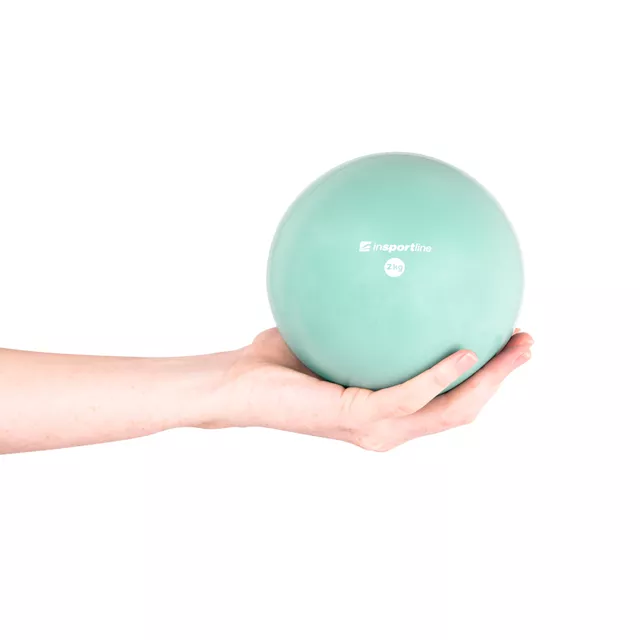 Piłka do jogi inSPORTline Yoga Ball 2 kg ∙ wzmacniająco-stabilizacyjna ∙ do pilates, jogi i rehabilitacji