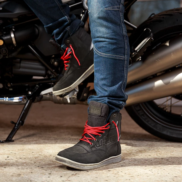 Męskie buty motocyklowe W-TEC Kostow - Czarny