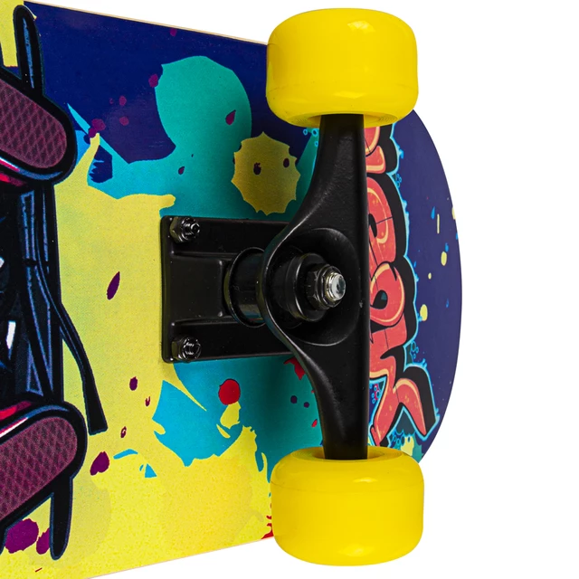 Deskorolka klasyczna Worker Psypunk 31" ∙ 8-warstwowy klon ∙ trucki aluminiowe ∙ koła 54 mm PU 95A ∙ łożyska ABEC 7 ∙ nośność 80 kg