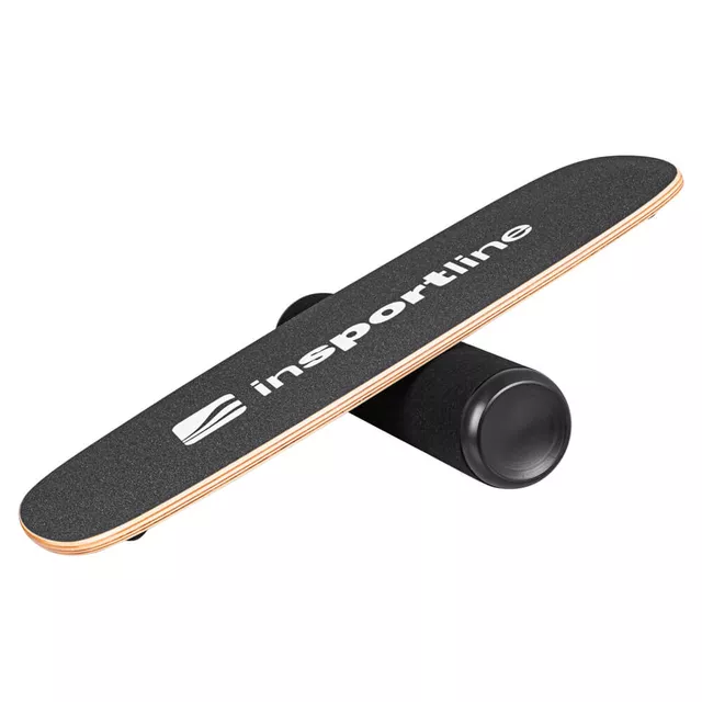 Deska do balansowania inSPORTline Tasakal Board 73,7×27 cm ∙ nośność 150 kg ∙ 8-warstwowy klon ∙ cylinder ∙ antypoślizgowa