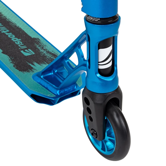 Hulajnoga wyczynowa freestyle inSPORTline Osprey ∙ koła 110 mm ∙ waga 3,8 kg ∙ nośność 100 kg ∙ deck aluminiowy 51,5 cm