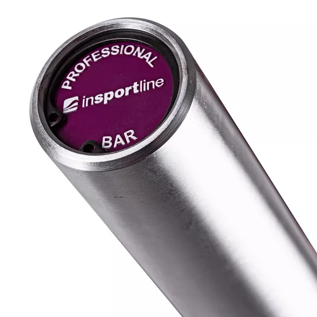 Gryf olimpijski z łożyskami inSPORTline OB-86 WTBH4 ∙ 201 cm ∙ śr. 50 mm ∙ długość chwytu 25 mm ∙ udźwig 225 kg