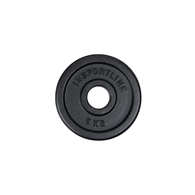 Żeliwne obciążenia olimpijskie inSPORTline Castblack OL 50 mm 2-20 kg ∙ żeliwo ∙ uchwyty ergonomiczne