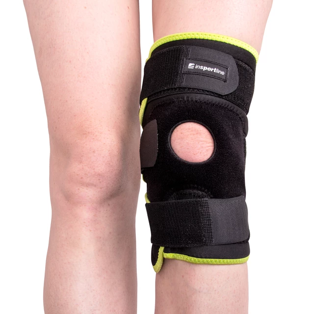 Orteza kolana inSPORTline ∙ bambusowo-węglowa ∙ stabilizator magnetyczny ∙ oddychająca ∙ elastyczna ∙ z magnesami