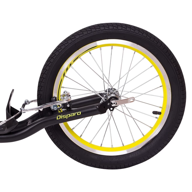 Hulajnoga inSPORTline Disparo V-Brake 20/16" ∙ pompowane koła ∙ hamulce v-brake ∙ nośność 100 kg ∙ regulowana kierownica 92-99 cm