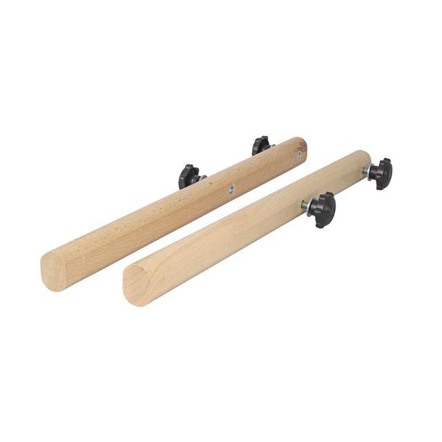 Drabinka gimnastyczna inSPORTline Dremar 200×80 cm ∙ 11 szczebli ∙ nośność 130 kg ∙ drewno bukowe ∙ drążek ∙ poręcze