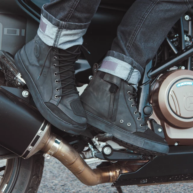 Buty motocyklowe W-TEC Sevendee - Ciemny szary
