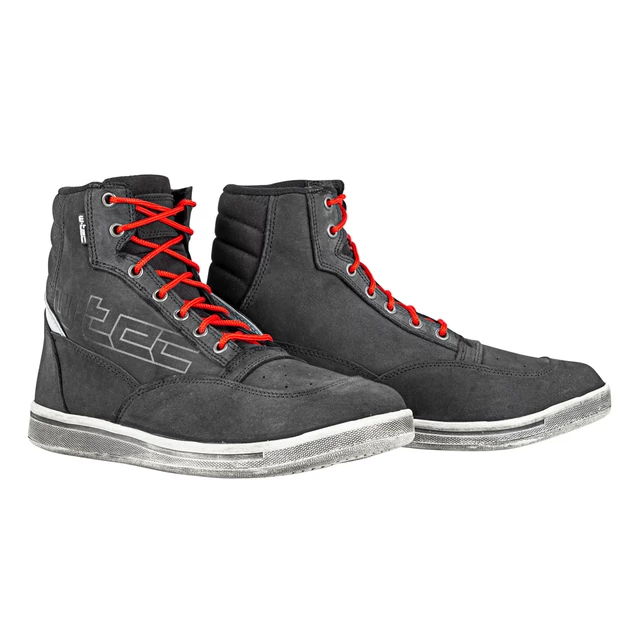 Męskie buty motocyklowe W-TEC Kostow - Czarny - Szary