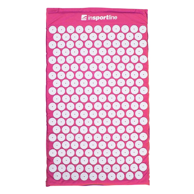 Mata do akupresury inSPORTline AKU-500 ∙ 75×44 cm ∙ 210 płytek ∙ 8820 kolców ∙ relaksująca - Czarny