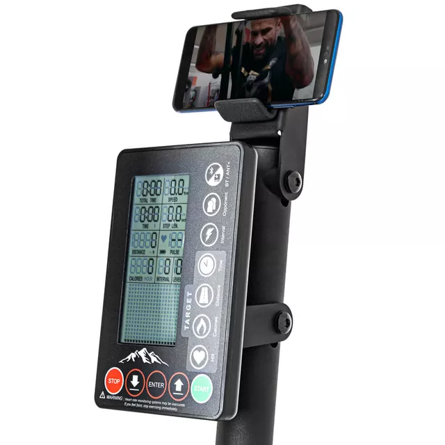 Symulator wspinaczki inSPORTline Verticon Pro 1000 SE ∙ generator prądu ∙ 16 poziomów oporu ∙ nośność 160 kg ∙ programy interwałowe